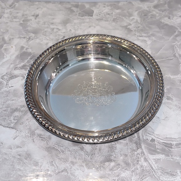 Webster Wilcox international silver co 76 monogram bowl - Picture 1 of 5